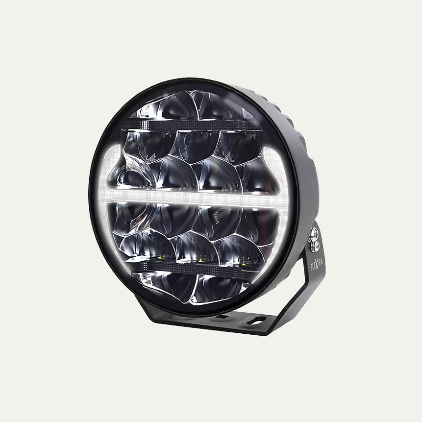 Flextra Predator 9″ LED-Zusatzscheinwerfer mit Positionslicht