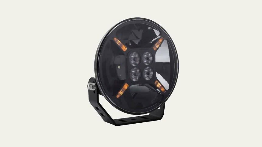 Briodlights 7" Led Fjernlys Med Parklys 6000 Lumen