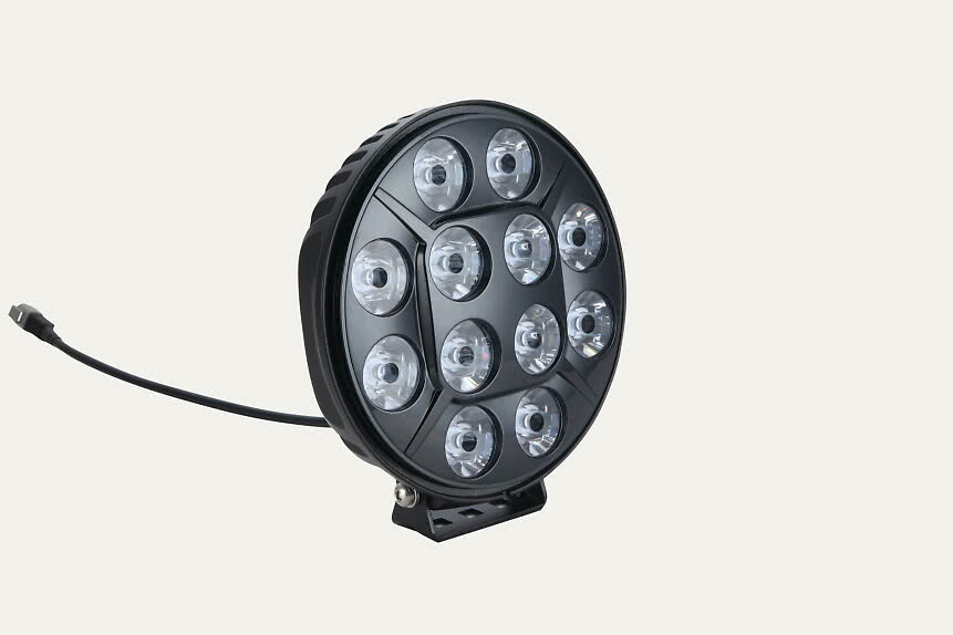 Briodlightslights 9" Led Fjernlys Med Parklys 12000 Lumen