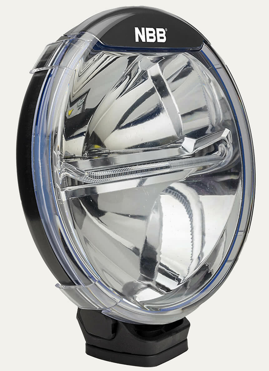 NBB 7'' Alpha 175 Led Fjernlys Med Led Parklys