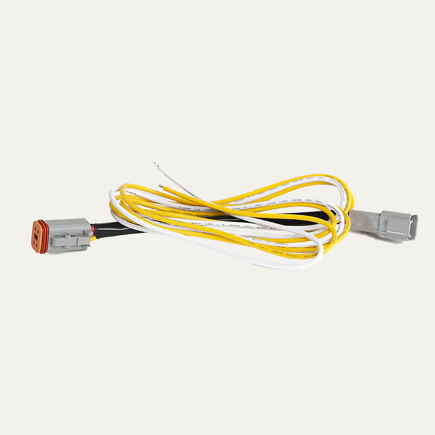 Dt adapterkabel 20 cm 4dt til 2dt + 2 kabler 1m