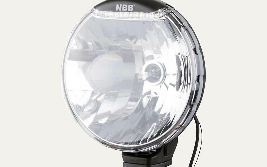 NBB Alpha 225 Xenon Fjernlys 12V Med Led Parklys