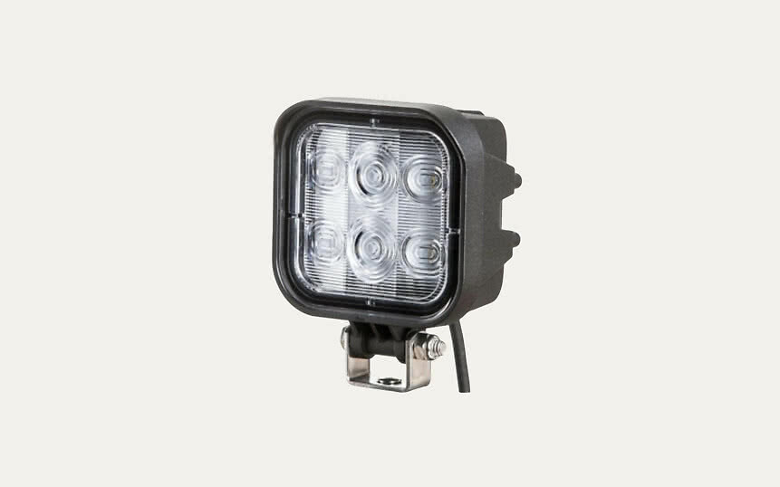 Lucidity 6 Led Arbeidslys M/Buet Glass 4800 Lumen