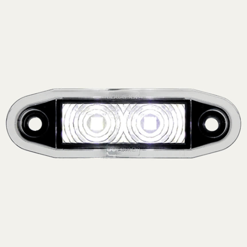 Äärivalo BOREMAN EASY FIT LED 77mm upotettava kirkas
