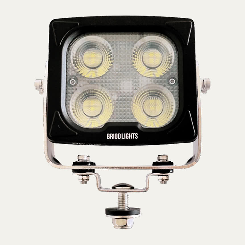 Työvalo BRIODLIGHTS LED 120mm 40W lämmitetty linssi