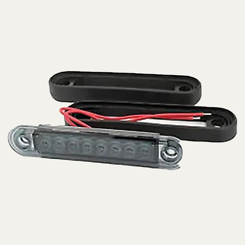 Äärivalo BRIODLIGHTS SMOKE LED 120mm punainen