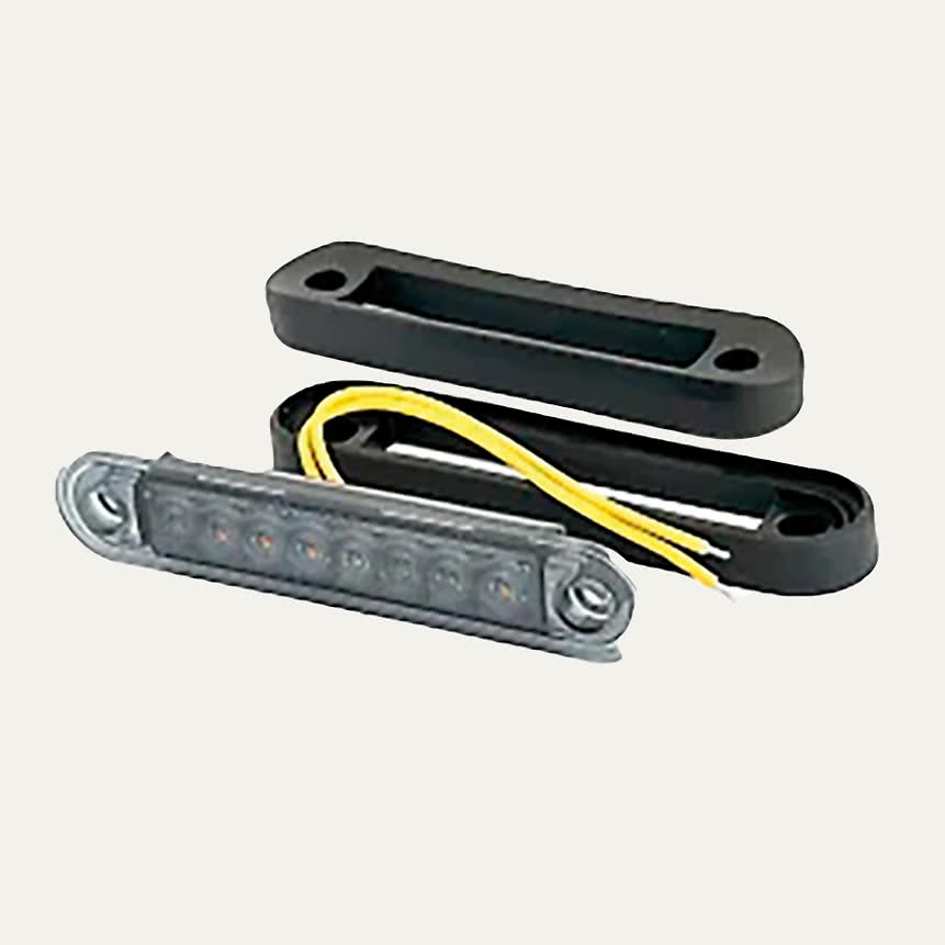 Äärivalo BRIODLIGHTS SMOKE LED 120mm keltainen