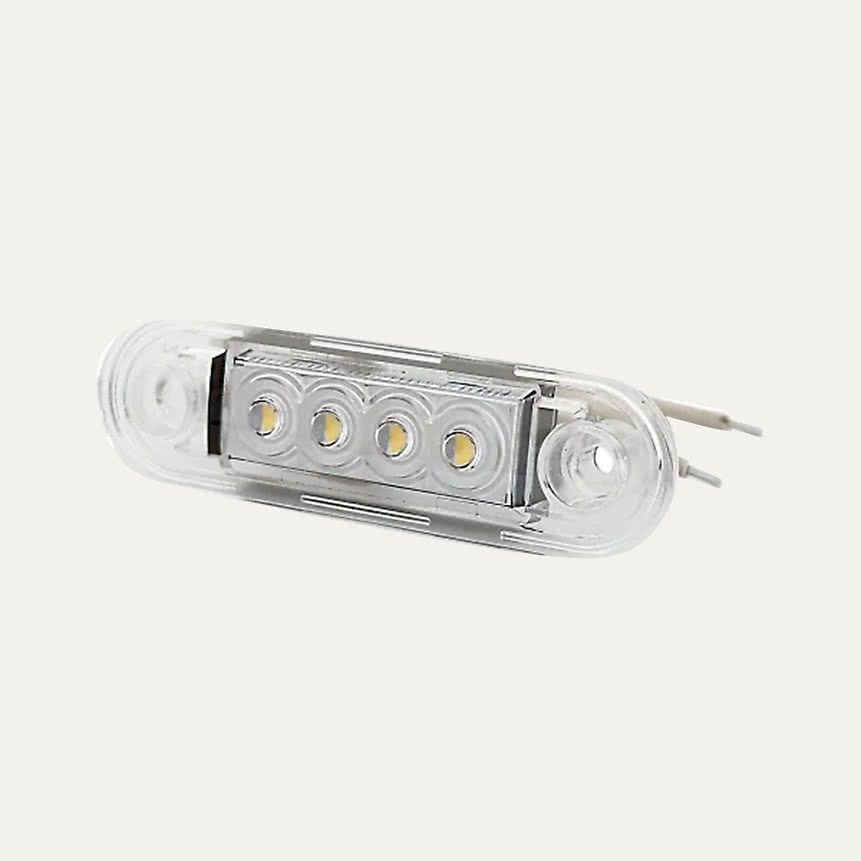 Äärivalo BRIODLIGHTS LED 84mm valkoinen