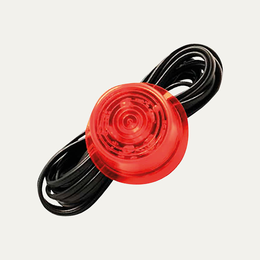 Äärivalo GYLLE LED oranssi 6 lediä 10m kaapeli
