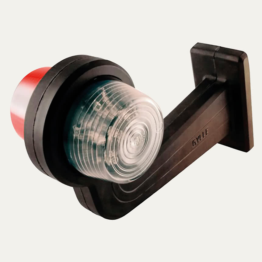 Kumivarsivalo GYLLE LED pun/valk 6000K 195mm 5m kaapeli