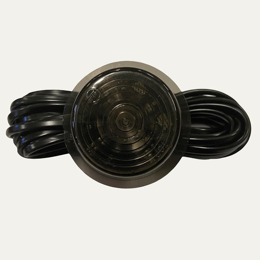 Äärivalo GYLLE BLACK LINE LED oranssi 5 lediä 5m kaapeli