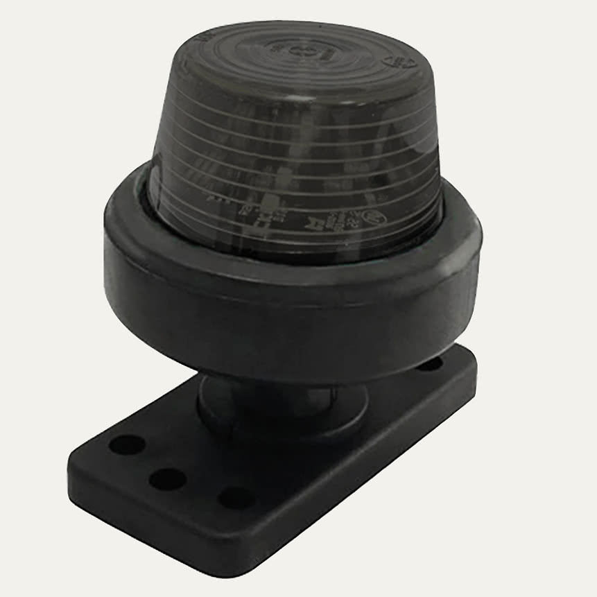 Kumivarsivalo GYLLE BLACK LINE LED oranssi 5 lediä 5m kaapeli