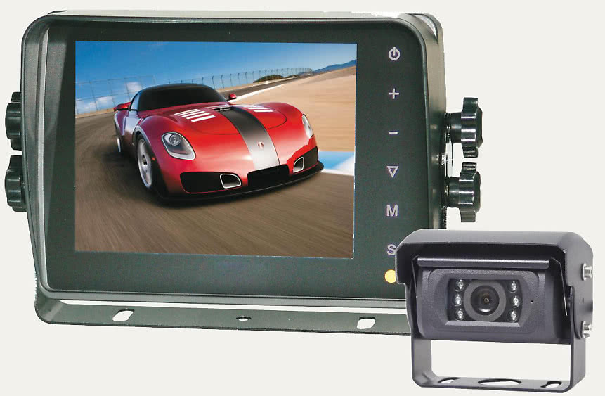 Stonkam Ryggekamera Sett 5,6" Hd M/Lukker