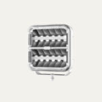 Faro de carretera LED OZZ SQR de 9" - Blanco